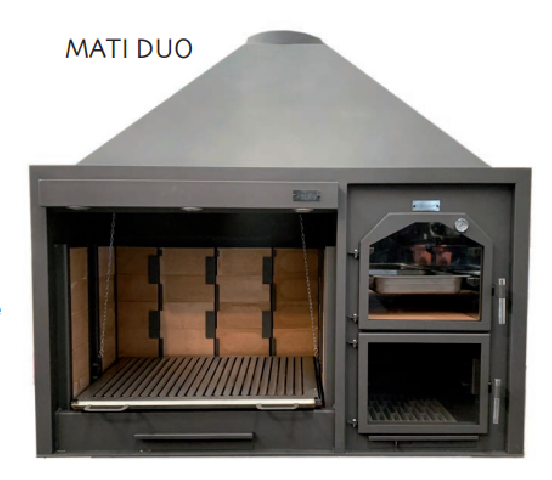 MATI DUO Hogar Barbacoa con...